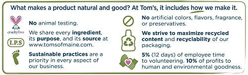 Tom's of Maine Fluoride-Free Toothpaste - Antiplaque, Whitening, Natural Fennel Flavor - 5.5oz