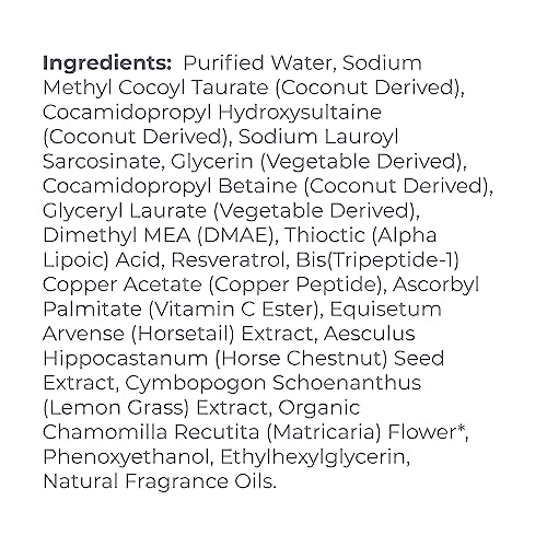 Derma E Face Wash - Firming & Hydrating Cleanser with Natural Ingredients - 6oz