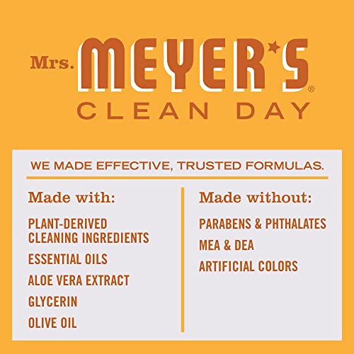 Mrs. Meyer's Hand Soap - Orange Clove Scent, Essential Oils, Cruelty-Free - 12.5 fl. oz
