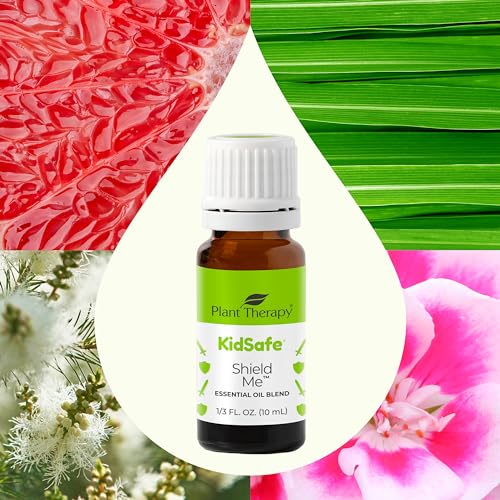 Plant Therapy Shield Me Essential Oil Blend - Natural Pest Barrier, KidSafe - 10 mL