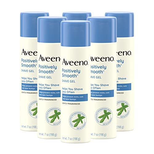 Aveeno Shaving Cream - Moisturizing Formula with Aloe & Vitamin E, Gentle for Sensitive Skin - 7oz