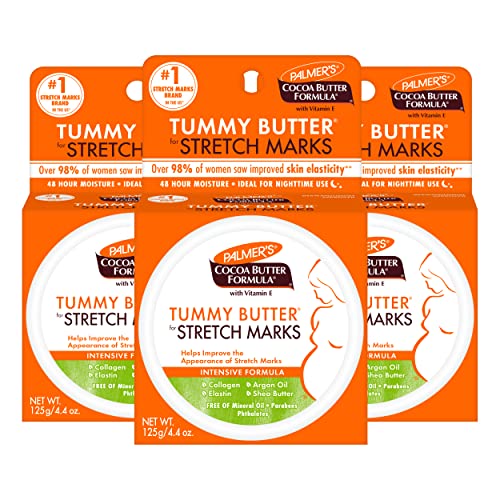 Palmer's Body Balm - Improves Skin Elasticity, Hydrates & Reduces Stretch Marks - 4.4oz (Pack of 3)