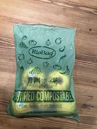 BioBag Compostable Produce Bags - Durable & Certified for Organics Programs - 15x17, 1120 Count