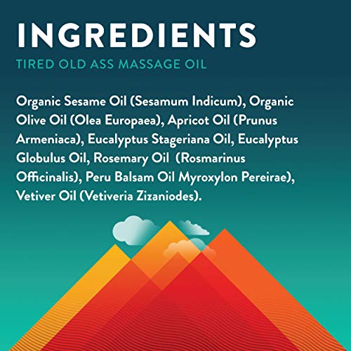 Little Moon Essentials Massage Oil - Revitalizing Aromatic Blend, Natural Ingredients - 4 oz.