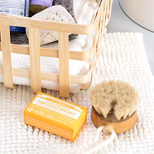 Dr. Bronner's Pure-Castile Bar Soap - Gentle Moisturizing Lather, Organic Oils - Citrus, 5oz