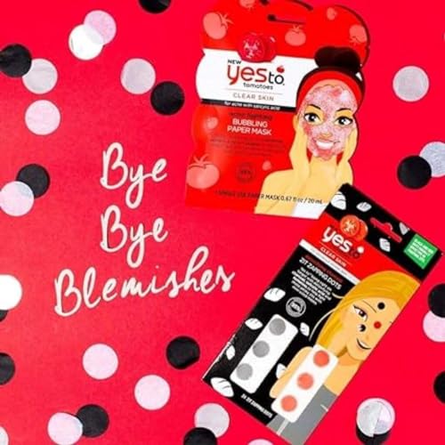 Yes To Tomatoes Face Mask - Detoxifies & Controls Blemishes, Plant-Based - 1 Count