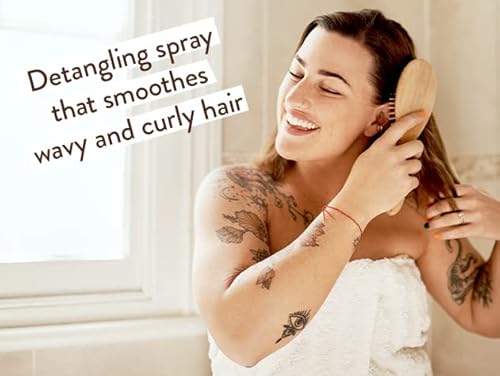 Babo Botanicals Conditioning Spray - Detangles, Nourishes, Hypoallergenic - Light Berry Scent