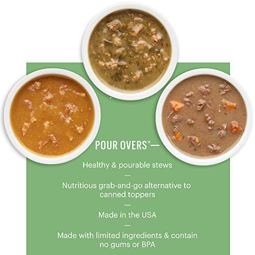 The Honest Kitchen Dog Food Toppers - Protein Boost with Human Grade Beef Stew - 12 Pack, 5.5oz