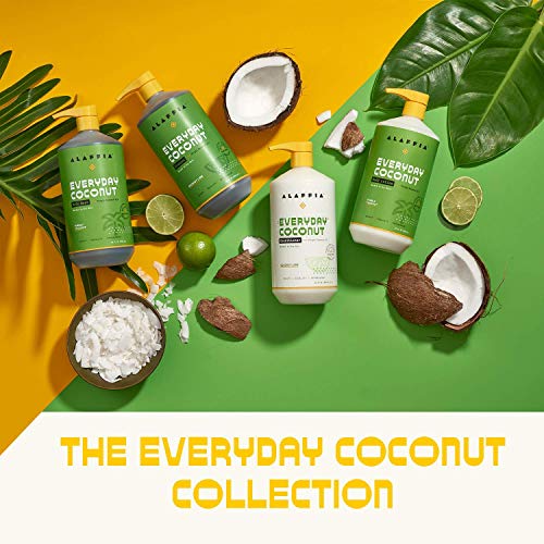 Alaffia Body Wash & Lotion Set - Hydrating Coconut Oil, Fair-Trade Ingredients - 32 Fl Oz Each