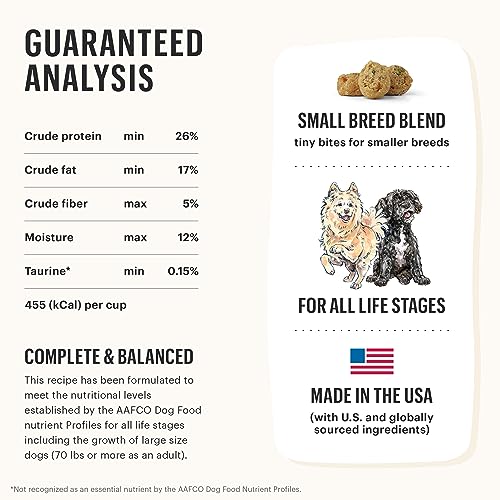 The Honest Kitchen Whole Food Clusters Dog Food - Human Grade Nutrition, Grain Free - 4 lb