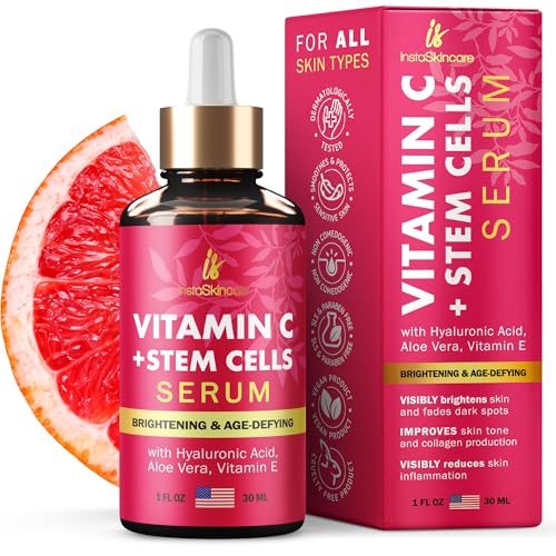 Georgette Klinger Vitamin C Face Serum - Hydrates, Brightens, Reduces Wrinkles - 1 oz