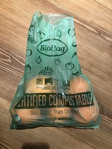 BioBag Compostable Produce Bags - Durable & Certified for Organics Programs - 15x17, 1120 Count