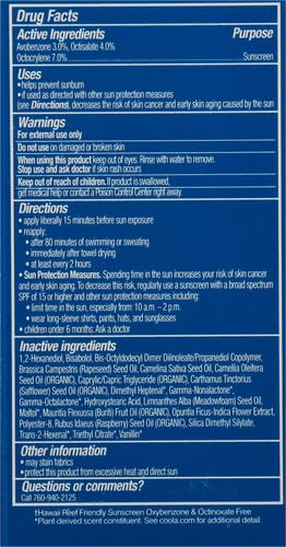 COOLA Organic Sunscreen Stick SPF 30 - Nourishing Coconut Protection, Vegan & Gluten Free - 0.15oz