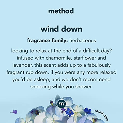 Method Body Wash - Moisturizing Chamomile & Lavender, Plant-Based Cleaners - 18oz