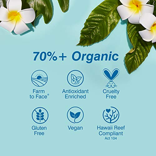 COOLA Organic Sunscreen Stick SPF 30 - Nourishing Coconut Protection, Vegan & Gluten Free - 0.15oz
