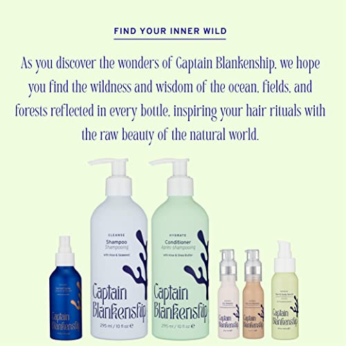 Captain Blankenship Texture Sea Salt Hair Spray - Adds Volume & Texture, Vegan - 4oz