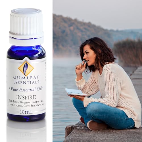 Gumleaf Essentials Inspire Essential Oil - 100% Pure, Vegan, Aromatherapy - 10ml