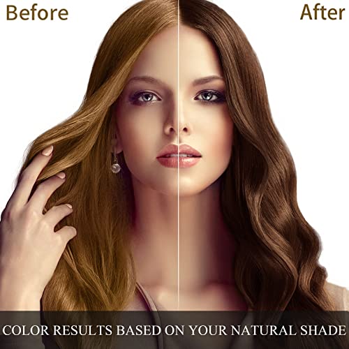 Ivnil Meidu Dark Brown Shampoo - 100% Gray Coverage, Herbal Ingredients, Easy Application - 200ml