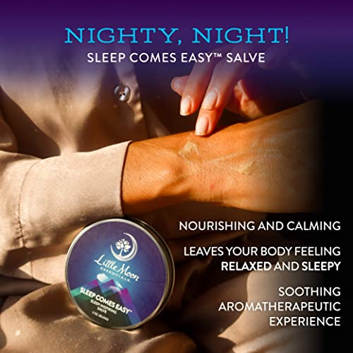 Little Moon Essentials Aromatherapy Salve - Promotes Restful Sleep, Vegan & Natural - 3oz