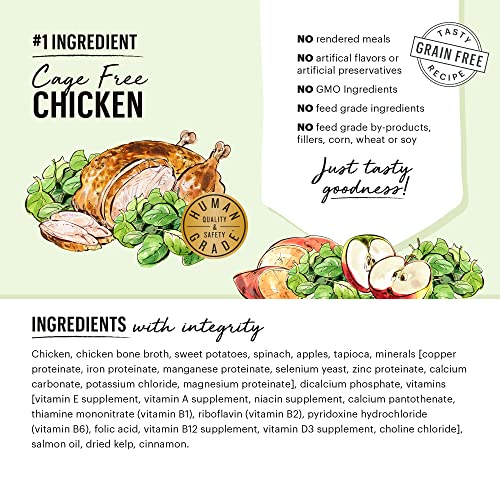 The Honest Kitchen One Pot Stews - Human Grade Chicken Stew, No Fillers, 10.5oz x6