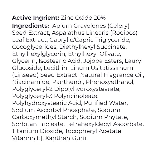 DERMA E Vitamin C Moisturizer SPF 45 - Brightens, Hydrates, Mineral Sunscreen - 2 Fl Oz