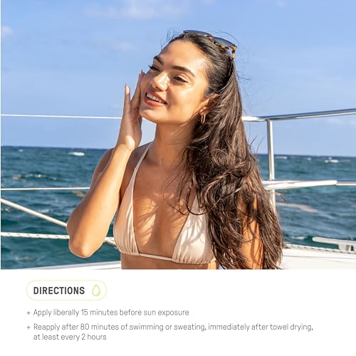 Raw Elements Mineral Sunscreen SPF 30 - Non-Toxic, Reef Safe, Water Resistant - 3oz Tin