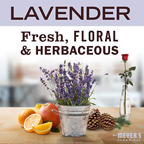 Mrs. Meyer's Hand Soap Refill - Lavender Scent, Plant-Derived, 33 oz, Cruelty-Free