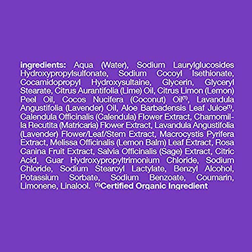Alba Botanica Body Wash - Hydrating Lavender Blend, Plant-Based, 100% Vegetarian - 32oz
