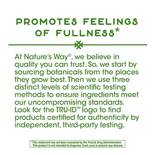 Nature's Way Glucomannan Supplement - Promotes Fullness, Vegan, Gluten-Free - 100 Capsules