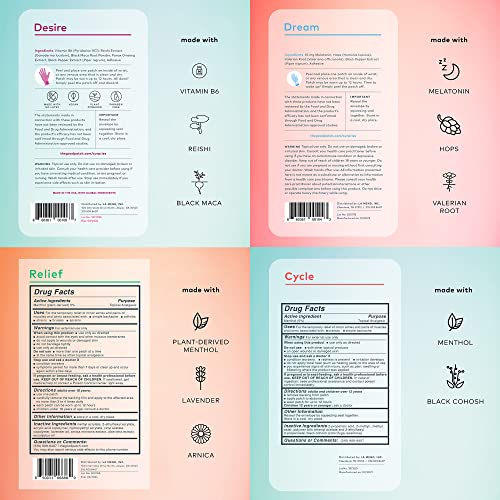 The Good Patch Mixed Bundle - Plant-Based Relief for Common Ailments, 20 Patches