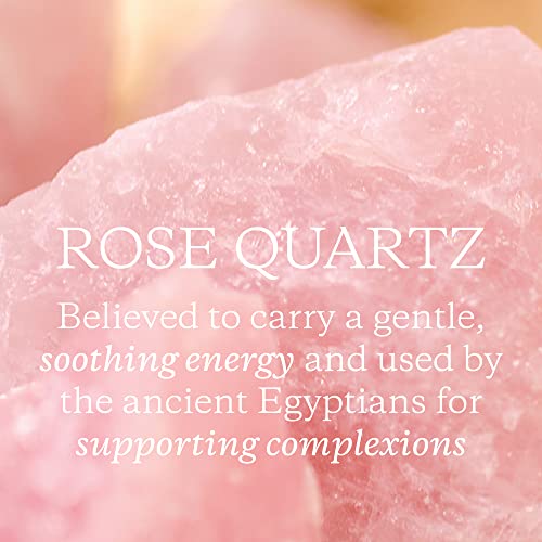 KORA Organics Rose Quartz Gua Sha - Depuffing & Lifting Tool, Certified Organic - Heart Shape