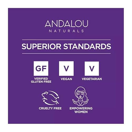 Andalou Naturals Facial Serum - Boosts Vitality, Reduces Fine Lines, Plant-Based Retinol - 1 Oz