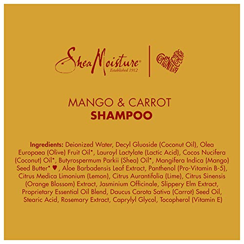 SheaMoisture Kids Shampoo & Body Wash - Nourishing Coconut Oil & Shea Butter, 8oz