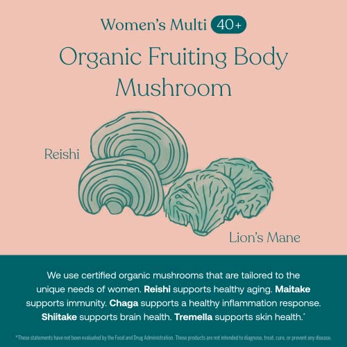 True Grace Women's Multivitamin 40+ & Omega-3 Fish Oil - Vegan, Gluten Free, 30-Day Supply