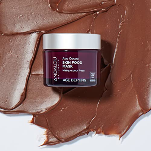 Andalou Naturals Face Mask - Nourishing Avo Cocoa, Antioxidant-Rich for Dry Skin - 1.7oz