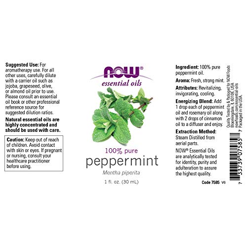 NOW Essential Oils 3-Pack - Pure Aromatherapy Blends: Lavender, Eucalyptus, Peppermint