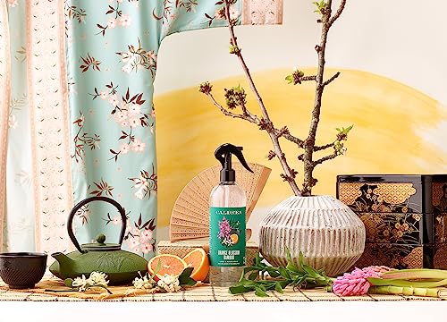 Caldrea Linen & Room Spray - Freshens & Revitalizes with Orange Peel & Ylang Ylang - 16oz