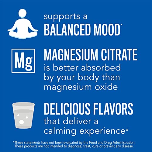 Natural Vitality CALM Magnesium Drink Mix - Anti-Stress, Calcium Boost, Raspberry Lemon - 8oz