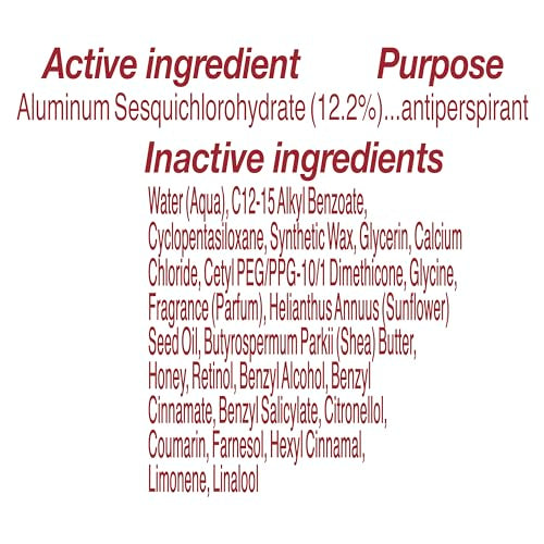 SheaMoisture Deodorant Stick - 48HR Sweat & Odor Protection, Manuka Honey & Retinol - 2.6oz