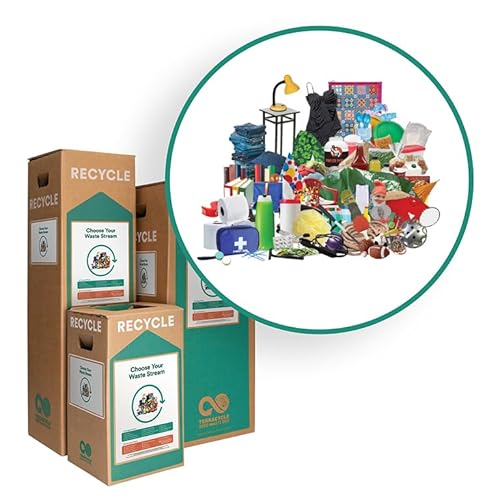 TERRACYCLE All-In-One Zero Waste Box - Recycle Diverse Materials, Prepaid Shipping - 11x11x20