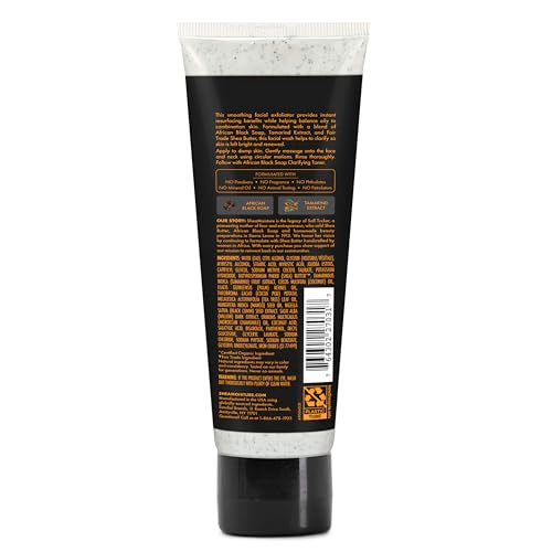 SheaMoisture Face Wash & Scrub - Clarifies Blemish-Prone Skin, Tea Tree Oil & Tamarind - 4oz