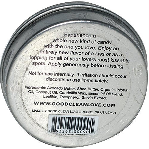 Good Clean Love Body Care Set - Natural, Vegan, Edible Flavors: Cocoa Mint, Spicy Orange - 2oz