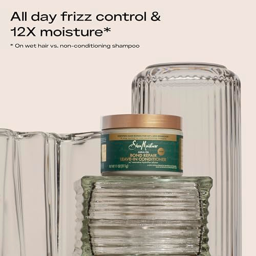 SheaMoisture Bond Repair Leave-In Conditioner - Strengthens Curls with Amla Oil, 11oz
