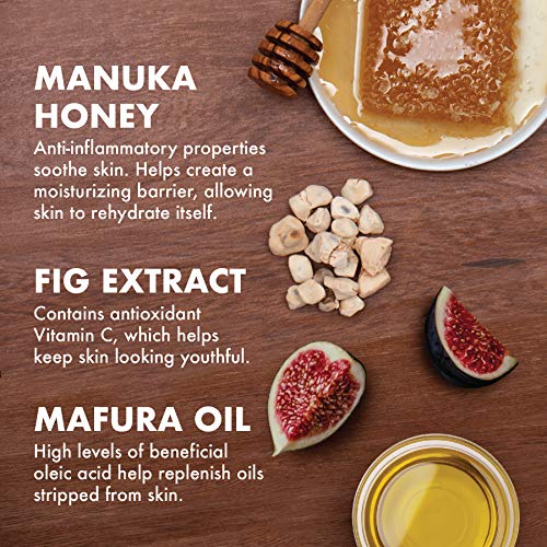 SheaMoisture Manuka Honey & Mafura Oil Soap - Hydrating Bar for Dry Skin, Organic Ingredients - 8oz
