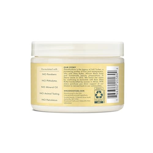 SheaMoisture Jamaican Black Castor Oil Leave-In Conditioner - Softens & Detangles, 11.5oz