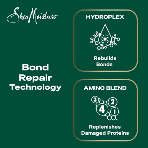 SheaMoisture Bond Repair Leave-In Conditioner - Strengthens Curls with Amla Oil, 11oz