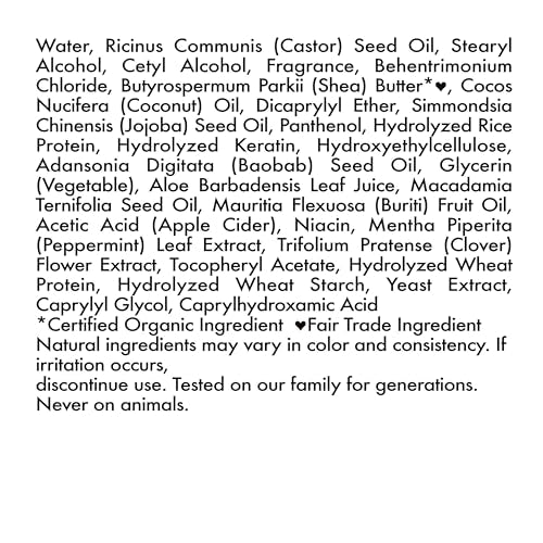 SheaMoisture Jamaican Black Castor Oil Leave-In Conditioner - Softens & Detangles, 11.5oz