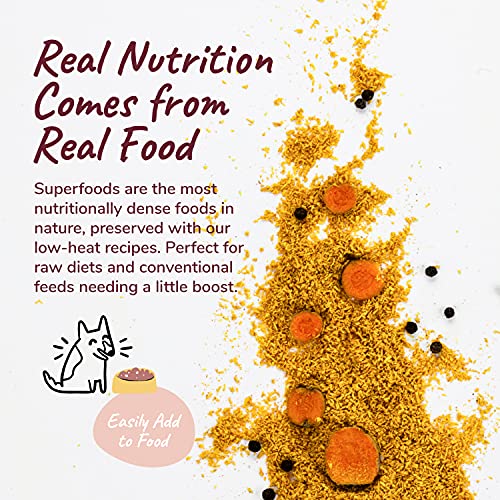 kin+kind Hip+Joint Supplement for Dogs & Cats - Organic Turmeric & Black Pepper - 8oz