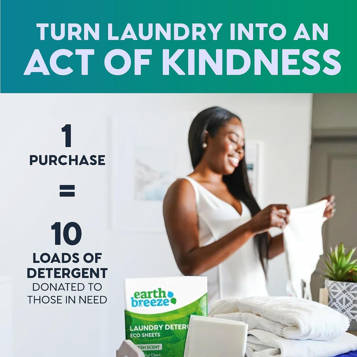 Laundry Detergent Sheets - 90 Detergent Sheets (3 Pack) - 30 Sheets per Pack - 180 Loads - Concentrated Liquidless Laundry Soap - No Plastic Jug - Fragrance-Free