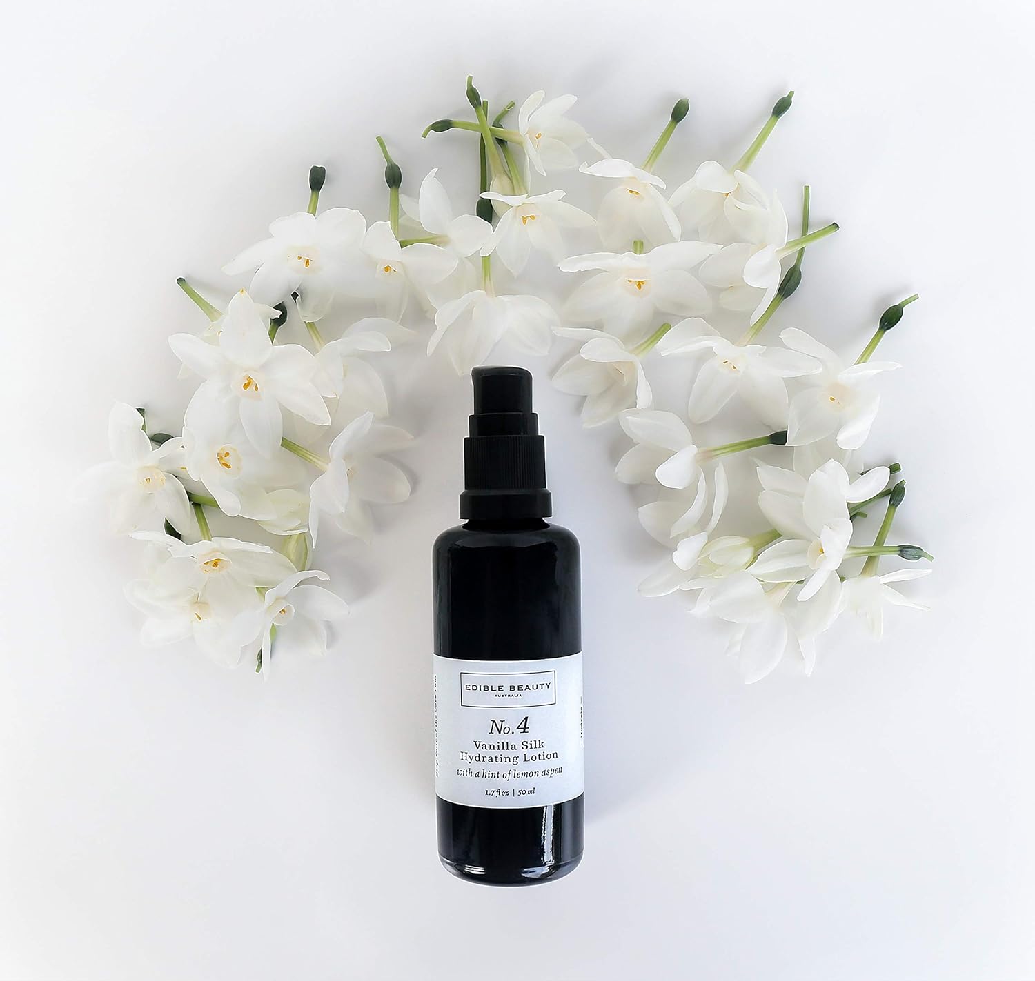 Edible Beauty Australia Vanilla Silk Lotion - Hydrates & Enhances Firmness, Vegan - 150ml